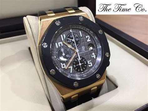 audemars piguet rubber clad rose gold price